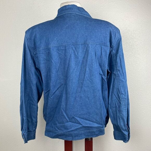 EUC Alfred Dunner Womens Denim Style Jacket Size 14 - Picture 5 of 6